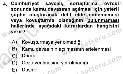 Kalem Mevzuatı Dersi 2018 - 2019 Yılı 3 Ders Sınav Soruları 4. Soru