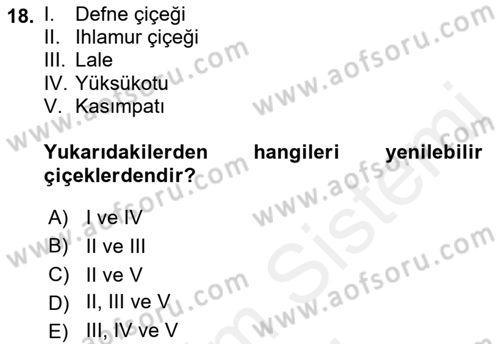 Menü Yönetimi Dersi 2015 - 2016 Yılı (Final) Dönem Sonu Sınav Soruları 18. Soru