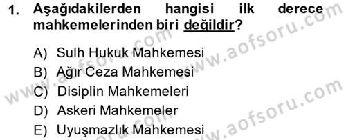 Kalem Mevzuatı Dersi 2014 - 2015 Yılı (Final) Dönem Sonu Sınav Soruları 1. Soru