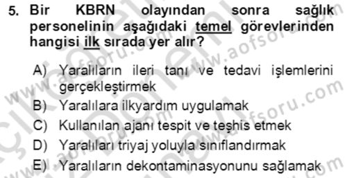 Kbrn Savunma Ve Güvenlik Dersi 2019 - 2020 Yılı (Final) Dönem Sonu Sınav Soruları 5. Soru