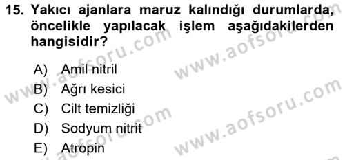 Kbrn Savunma Ve Güvenlik Dersi 2024 - 2025 Yılı (Final) Dönem Sonu Sınav Soruları 15. Soru