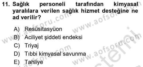 Kbrn Savunma Ve Güvenlik Dersi 2024 - 2025 Yılı (Final) Dönem Sonu Sınav Soruları 11. Soru