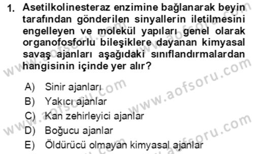 Kbrn Savunma Ve Güvenlik Dersi 2023 - 2024 Yılı (Vize) Ara Sınav Soruları 1. Soru