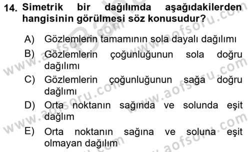 Uluslararası İlişkilerde Araştırma Yöntemleri Dersi 2021 - 2022 Yılı (Final) Dönem Sonu Sınav Soruları 14. Soru