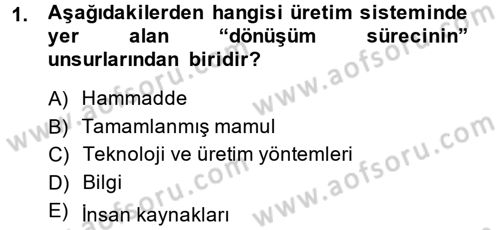 Büro Teknolojileri Dersi 2014 - 2015 Yılı (Vize) Ara Sınav Soruları 1. Soru
