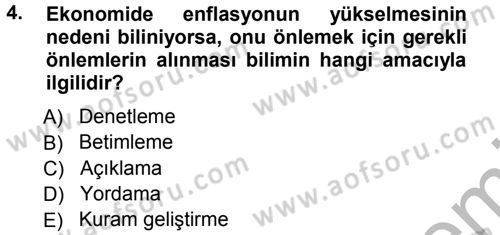 Sosyal Bilimlerde Araştırma Yöntemleri Dersi 2012 - 2013 Yılı (Vize) Ara Sınav Soruları 4. Soru