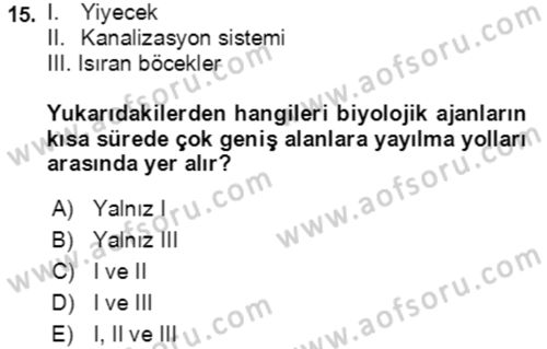 Kbrn Savunma Ve Güvenlik Dersi 2019 - 2020 Yılı (Final) Dönem Sonu Sınav Soruları 15. Soru
