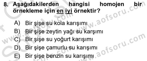 Sosyal Bilimlerde Araştırma Yöntemleri Dersi 2023 - 2024 Yılı (Final) Dönem Sonu Sınav Soruları 8. Soru