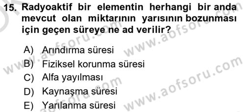 Kbrn Savunma Ve Güvenlik Dersi 2022 - 2023 Yılı Yaz Okulu Sınav Soruları 15. Soru