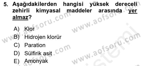 Kbrn Savunma Ve Güvenlik Dersi 2018 - 2019 Yılı (Vize) Ara Sınav Soruları 5. Soru