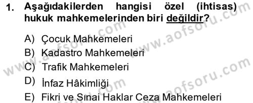 Kalem Mevzuatı Dersi 2014 - 2015 Yılı (Vize) Ara Sınav Soruları 1. Soru