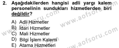 Kalem Mevzuatı Dersi 2012 - 2013 Yılı (Vize) Ara Sınav Soruları 2. Soru