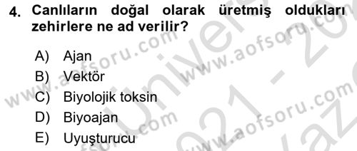 Kbrn Savunma Ve Güvenlik Dersi 2021 - 2022 Yılı Yaz Okulu Sınav Soruları 4. Soru
