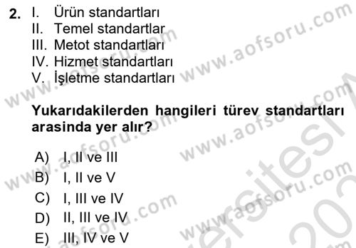 Yangın ve Yangın Güvenliği Dersi 2021 - 2022 Yılı (Final) Dönem Sonu Sınav Soruları 2. Soru