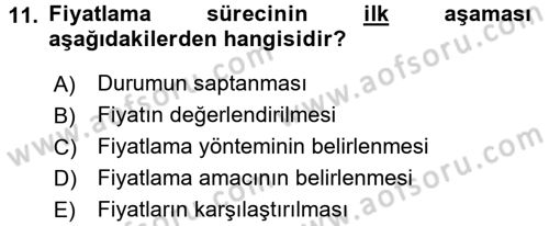 Menü Yönetimi Dersi 2016 - 2017 Yılı 3 Ders Sınav Soruları 11. Soru