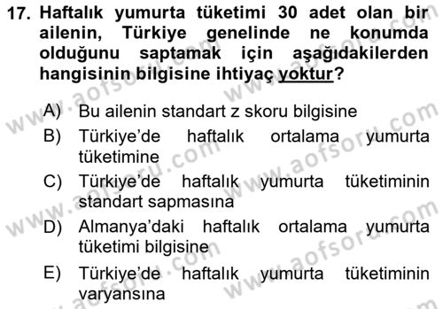Uluslararası İlişkilerde Araştırma Yöntemleri Dersi 2025 - 2026 Yılı (Final) Dönem Sonu Sınav Soruları 17. Soru