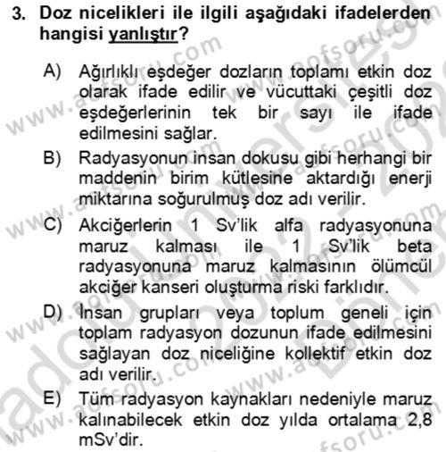 Kbrn Savunma Ve Güvenlik Dersi 2022 - 2023 Yılı (Final) Dönem Sonu Sınav Soruları 3. Soru