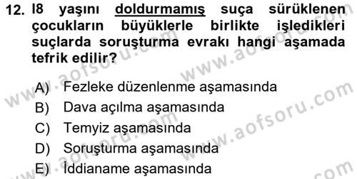 Kalem Mevzuatı Dersi 2015 - 2016 Yılı (Final) Dönem Sonu Sınav Soruları 12. Soru