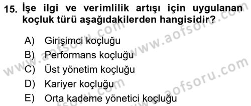 Afet Sosyolojisi Dersi 2017 - 2018 Yılı (Vize) Ara Sınav Soruları 15. Soru