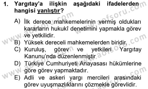 Kalem Mevzuatı Dersi 2012 - 2013 Yılı (Vize) Ara Sınav Soruları 1. Soru