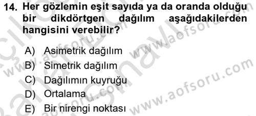Uluslararası İlişkilerde Araştırma Yöntemleri Dersi 2016 - 2017 Yılı (Final) Dönem Sonu Sınav Soruları 14. Soru
