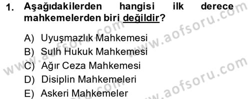 Kalem Mevzuatı Dersi 2013 - 2014 Yılı (Final) Dönem Sonu Sınav Soruları 1. Soru