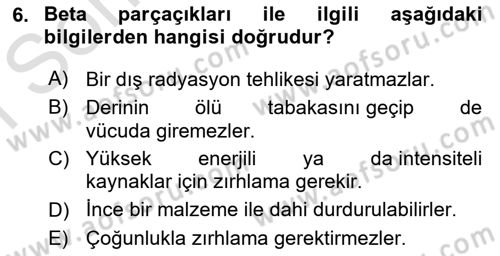 Kbrn Savunma Ve Güvenlik Dersi 2024 - 2025 Yılı (Final) Dönem Sonu Sınav Soruları 6. Soru