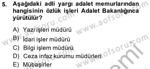 Kalem Mevzuatı Dersi 2014 - 2015 Yılı (Vize) Ara Sınav Soruları 5. Soru