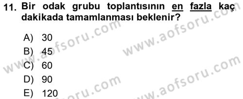 Uluslararası İlişkilerde Araştırma Yöntemleri Dersi 2016 - 2017 Yılı 3 Ders Sınav Soruları 11. Soru