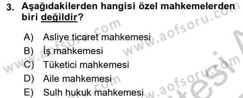 Kalem Mevzuatı Dersi 2016 - 2017 Yılı 3 Ders Sınav Soruları 3. Soru
