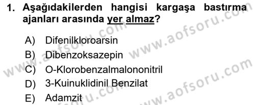 Kbrn Savunma Ve Güvenlik Dersi 2020 - 2021 Yılı Yaz Okulu Sınav Soruları 1. Soru