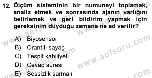 Kbrn Savunma Ve Güvenlik Dersi 2022 - 2023 Yılı Yaz Okulu Sınav Soruları 12. Soru