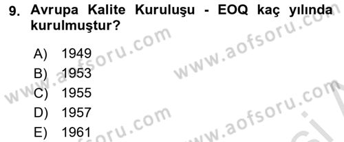 Yangın ve Yangın Güvenliği Dersi 2021 - 2022 Yılı (Vize) Ara Sınav Soruları 9. Soru