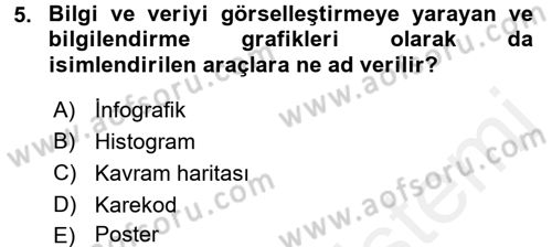 Acil Durum ve Afet Farkındalık Eğitimi Dersi 2017 - 2018 Yılı (Final) Dönem Sonu Sınav Soruları 5. Soru