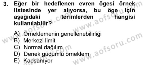 Uluslararası İlişkilerde Araştırma Yöntemleri Dersi 2013 - 2014 Yılı (Final) Dönem Sonu Sınav Soruları 3. Soru