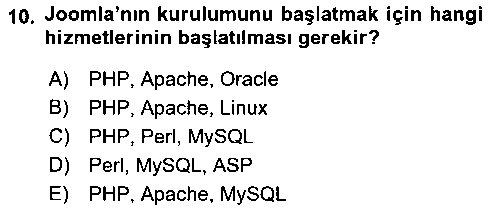 WTK201U İçerik Yönetim Sistemleri çıkmış sınav sorusu 2