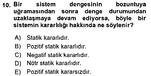 HIS304U Harekat Performans çıkmış sınav sorusu 2