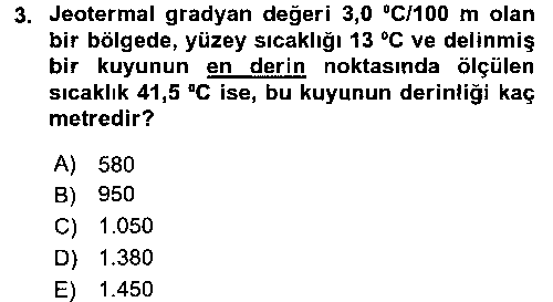 EID196U Yenilenebilir Enerji Kaynakları çıkmış sınav sorusu 3