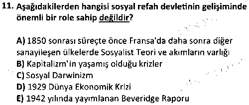 SOH3012 Sosyal Hizmet Yönetimi çıkmış sınav sorusu 3