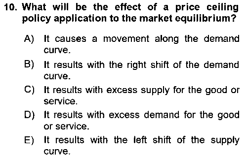 IKT105U Introduction to Economics 1 çıkmış sınav sorusu 1