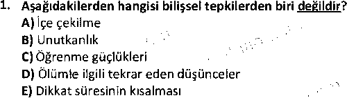 ADY2001 Acil Durum ve Afet Psikolojisi çıkmış sınav sorusu 1