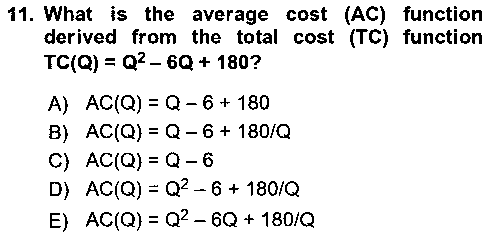 IKT216U Mathematical Economics çıkmış sınav sorusu 3