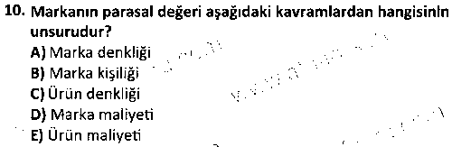 SPY1008 Spor Pazarlaması çıkmış sınav sorusu 2