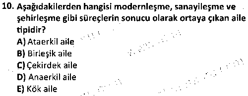 SOH1004 Sosyal Antropoloji çıkmış sınav sorusu 2