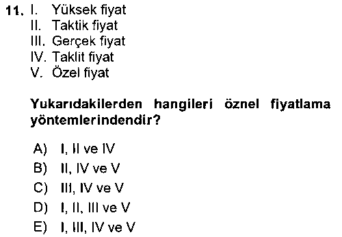 ASC212U Menü Yönetimi çıkmış sınav sorusu 3