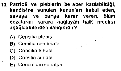 TAR308U Hukuk Tarihi çıkmış sınav sorusu 2