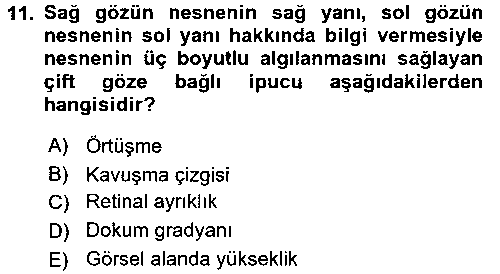 EBR105U İnsan ve Davranış çıkmış sınav sorusu 3