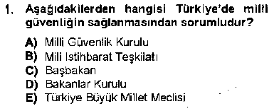HUK217U Özel Güvenlik Hukuku 1 çıkmış sınav sorusu 1