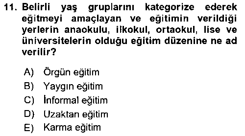 SAG214U Sağlık İşletmelerinde İnsan Kaynakları Yönetimi çıkmış sınav sorusu 3