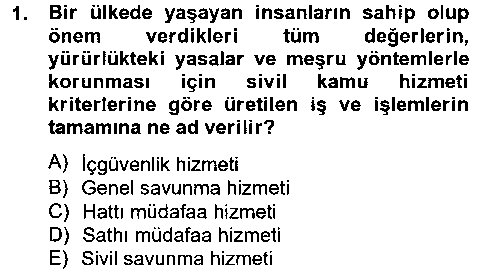 OGK204U Özel Güvenlik Meslek Etiği çıkmış sınav sorusu 1